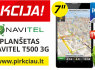 NAVITEL T500 3G Navigacija TELEVIZIJA Android OS, 7 ekranas