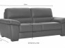 3 - vietė Sofa GAIA vokiška naturali oda www. bramita. lt (2)