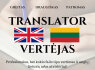 Vertimai iš į anglų - lietuvių kalbas